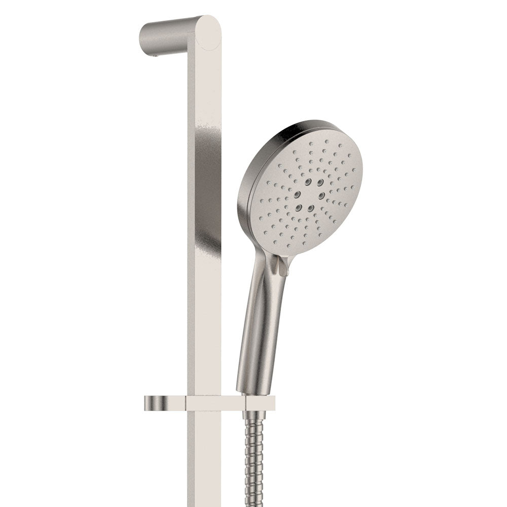 Fienza Empire Slim Rail Shower, Brushed Nickel