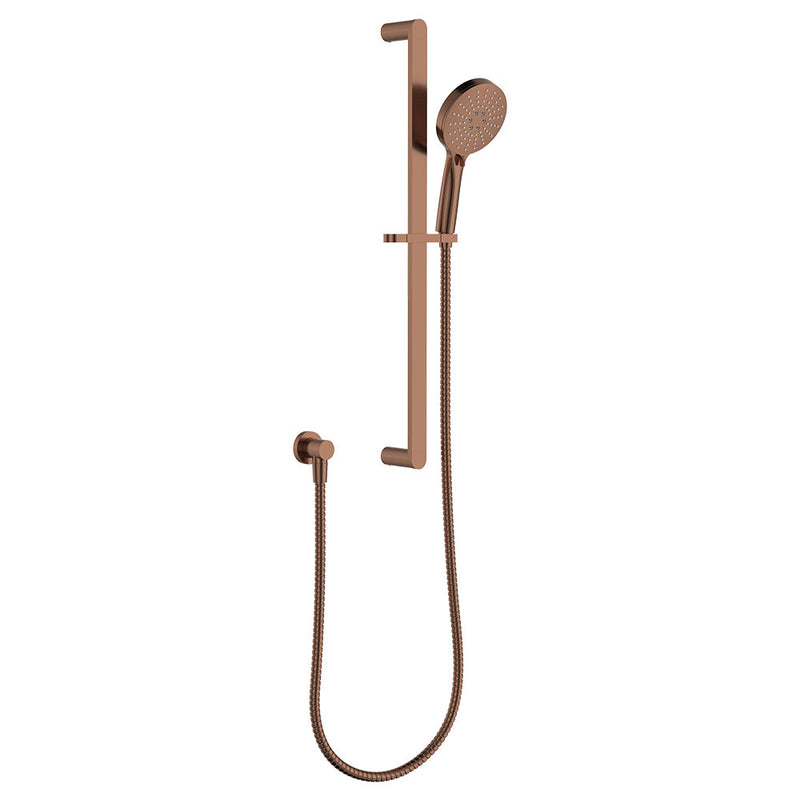 Fienza Empire Slim Rail Shower, Brushed Copper
