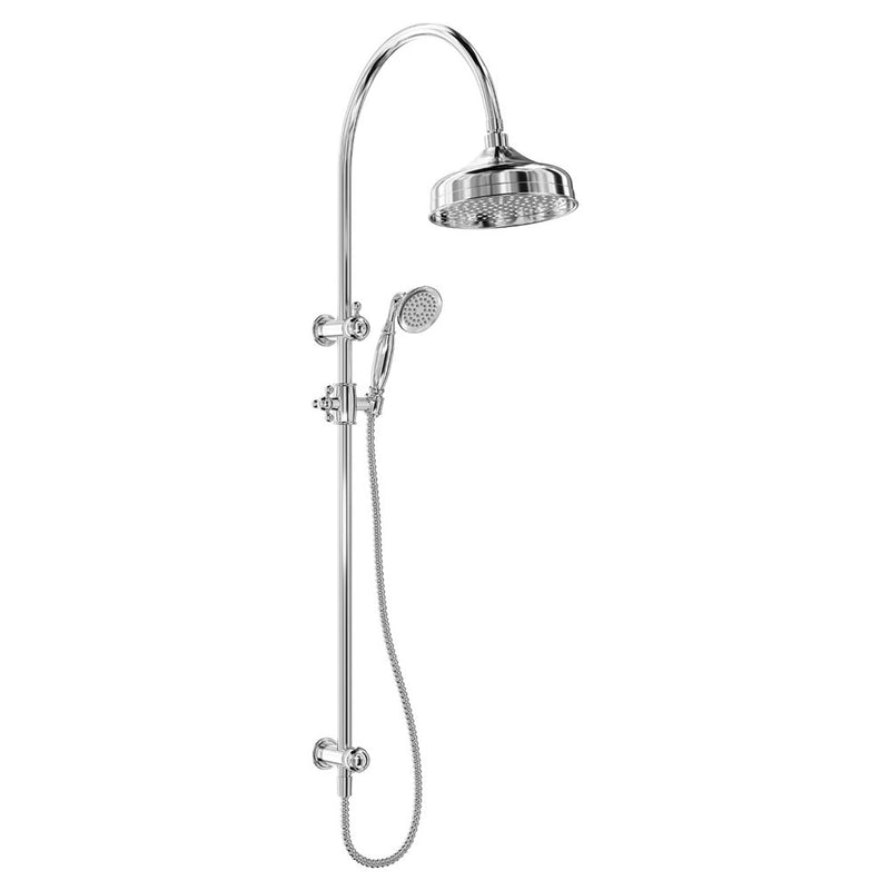 Fienza Lillian Multifunction Rail Shower, Chrome