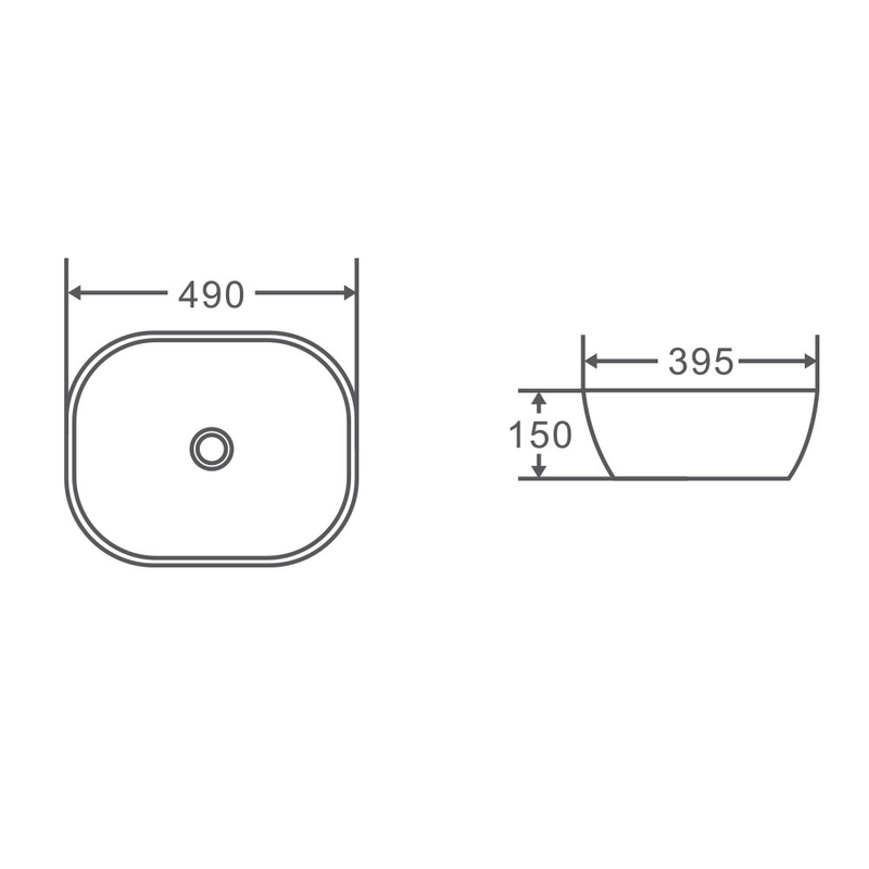 EVEA 49 Counter Top Basin