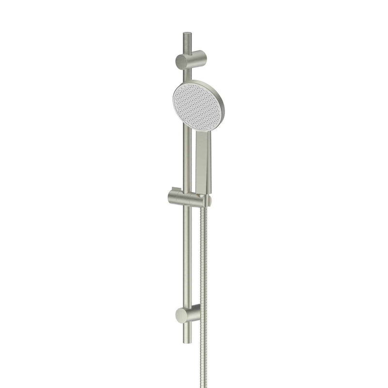 Greens Glide RainBoost Adjustable Rail Shower Brushed Nickel