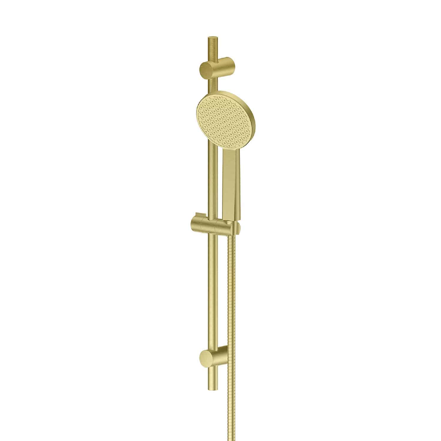 Greens Glide RainBoost Adjustable Rail Shower Brushed Brass