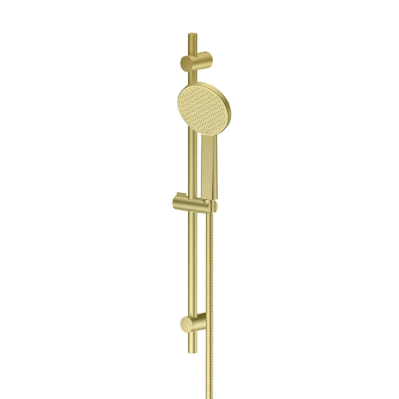 Greens Glide RainBoost Adjustable Rail Shower Brushed Brass