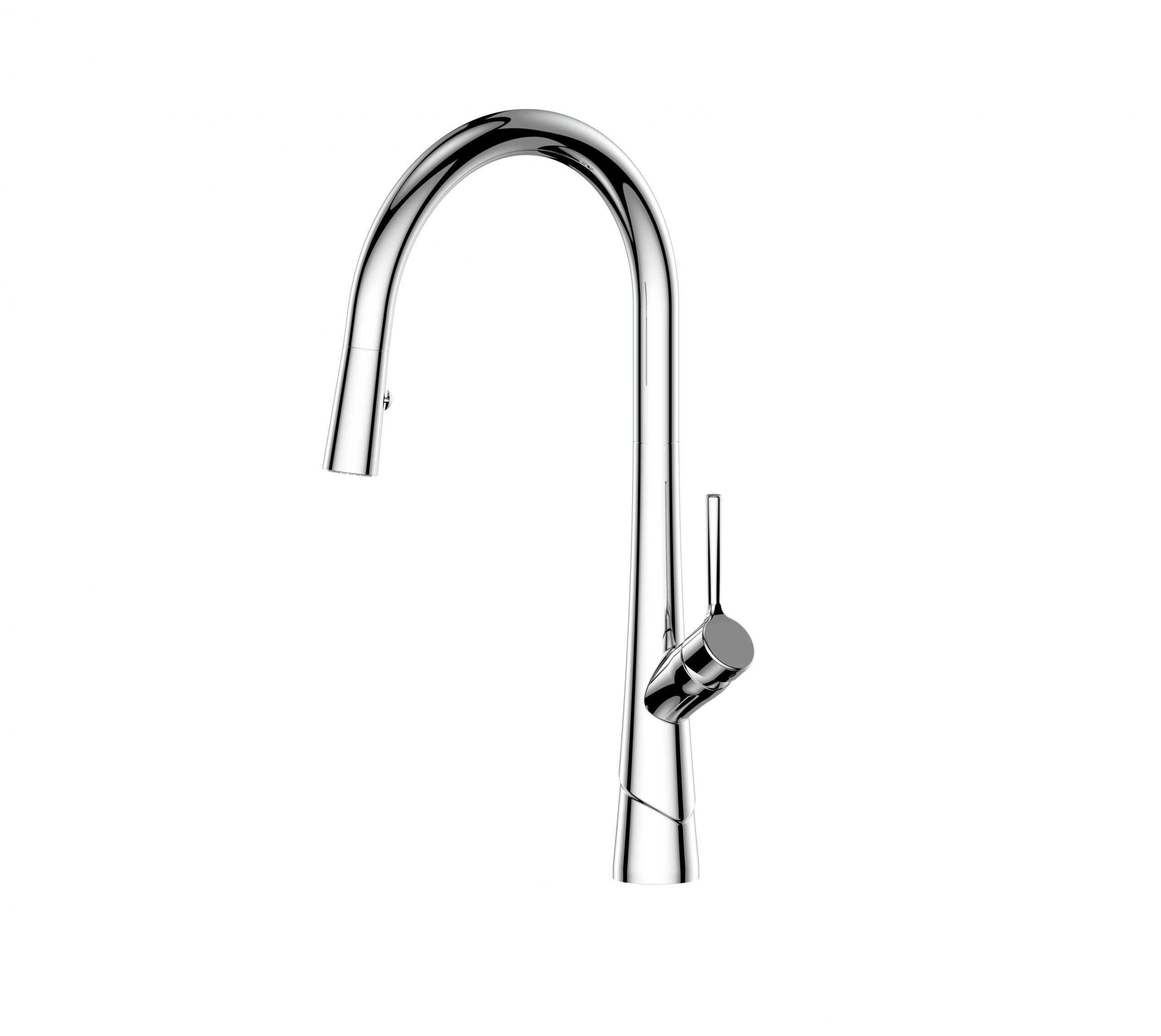 Greens Lustro II Pull-Down Sink Mixer Chrome