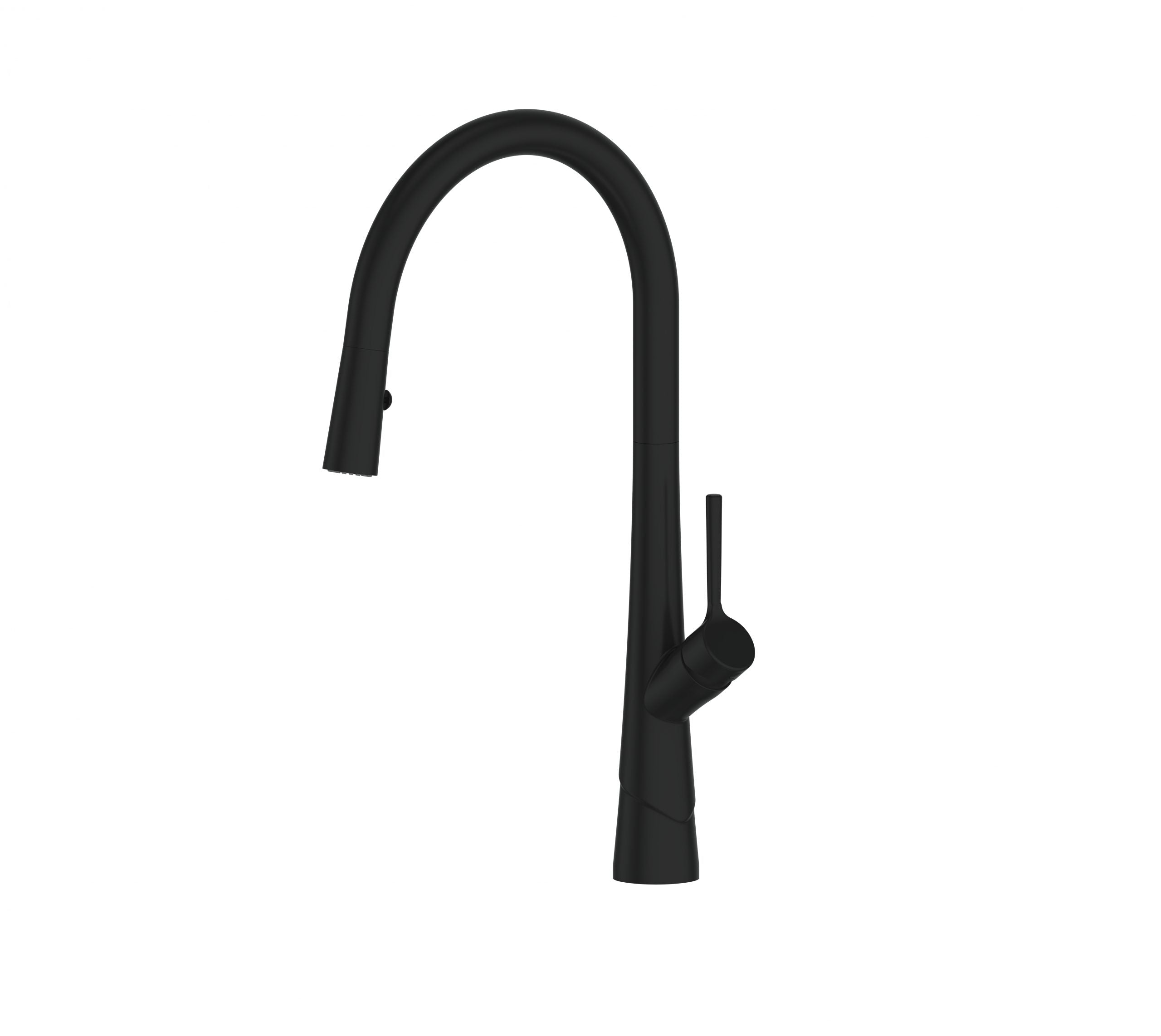Greens Lustro II Pull-Down Sink Mixer Matte Black