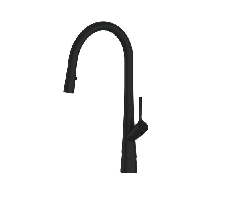 Greens Lustro II Pull-Down Sink Mixer Matte Black