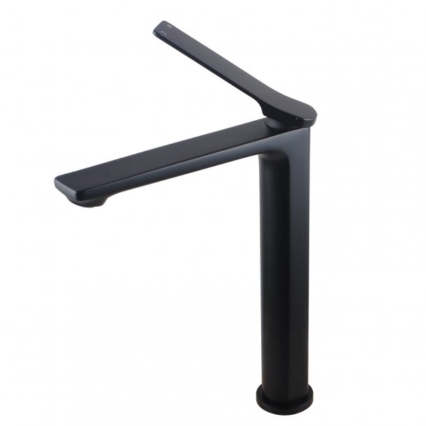 Rumia Tall Basin Mixer Matt Black
