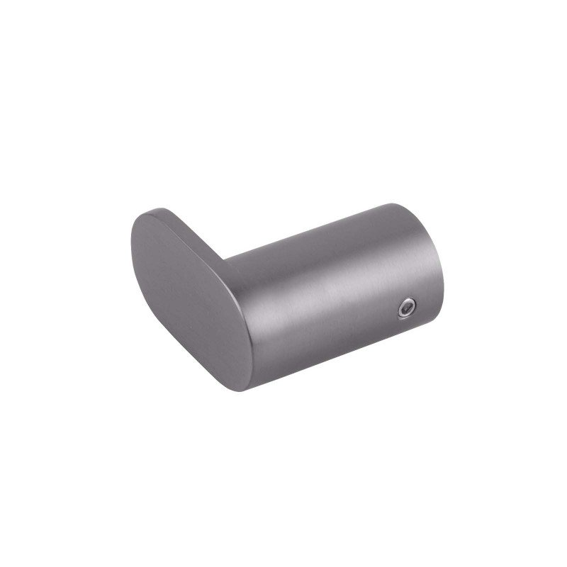 Rumia Gunmetal Grey Robe Hook Towel Holder Wall Mounted Stainless Steel