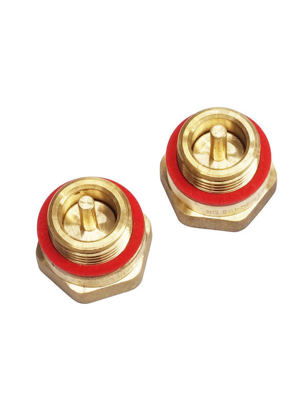 Meir 15mm Wall Tap Spindle Extender - 2 Pack 60874