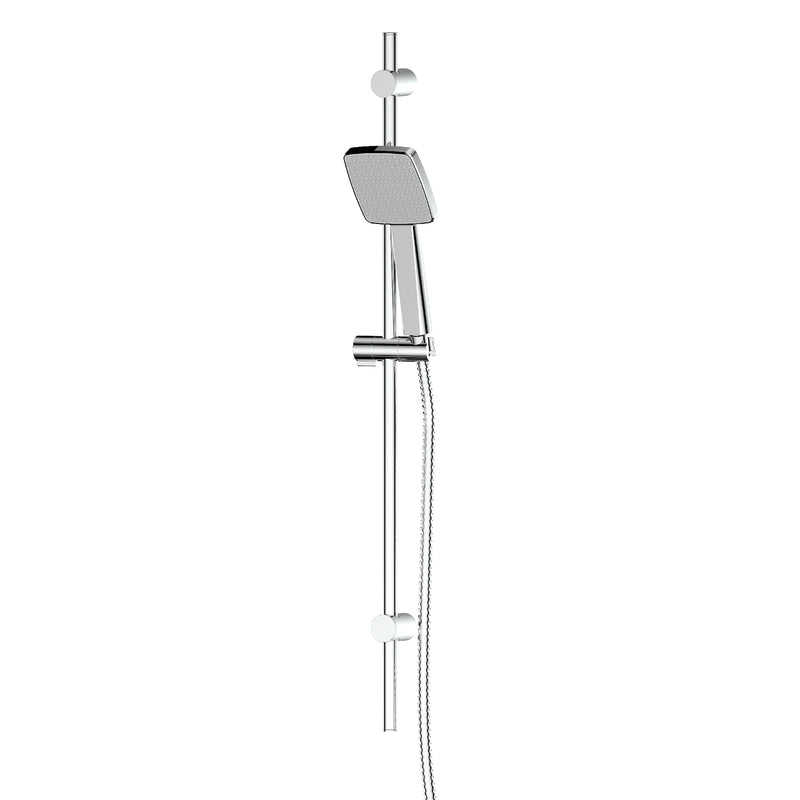 Greens Glide Syntra RainBoost® Adjustable Rail Shower Chrome