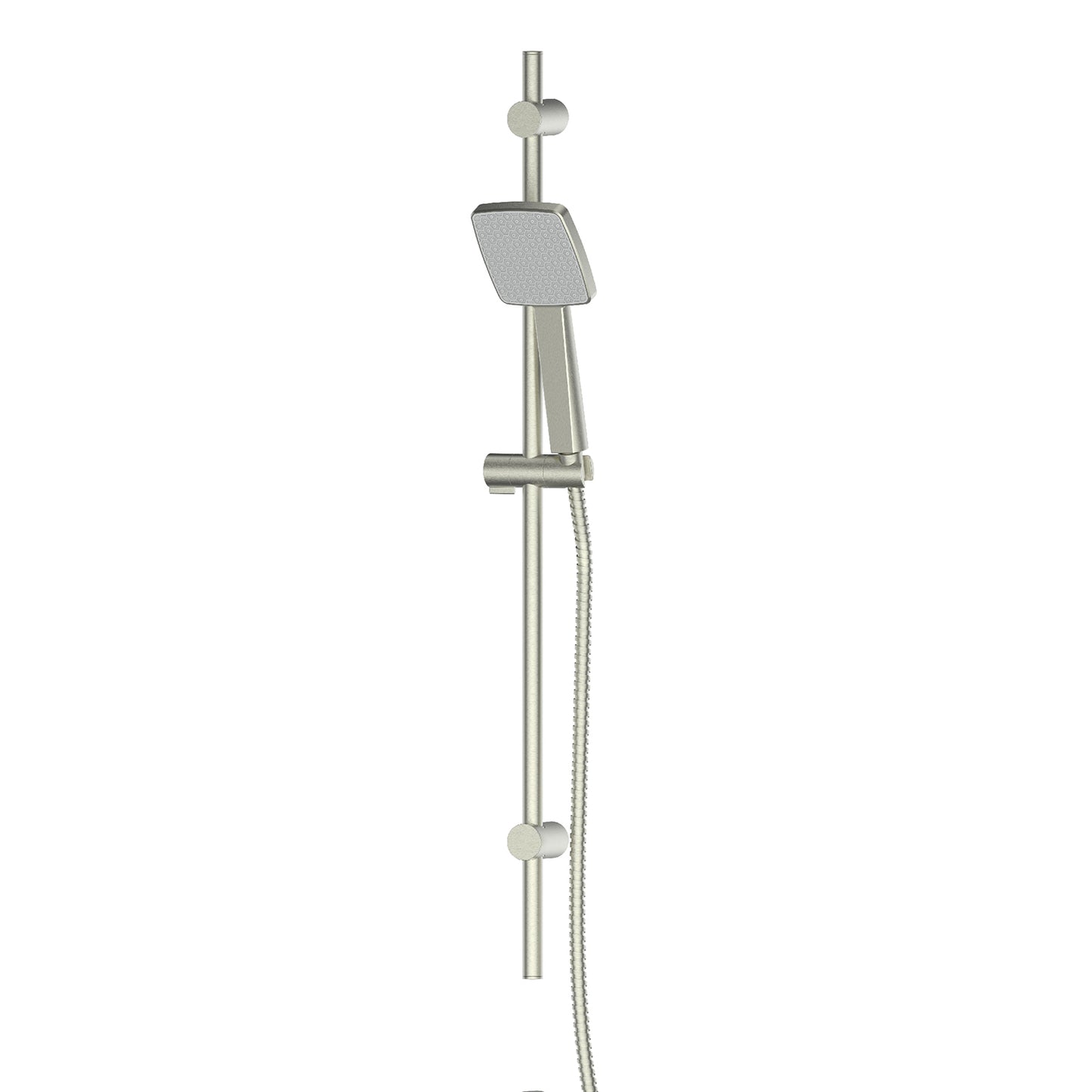 Greens Glide Syntra RainBoost® Adjustable Rail Shower Brushed Nickel