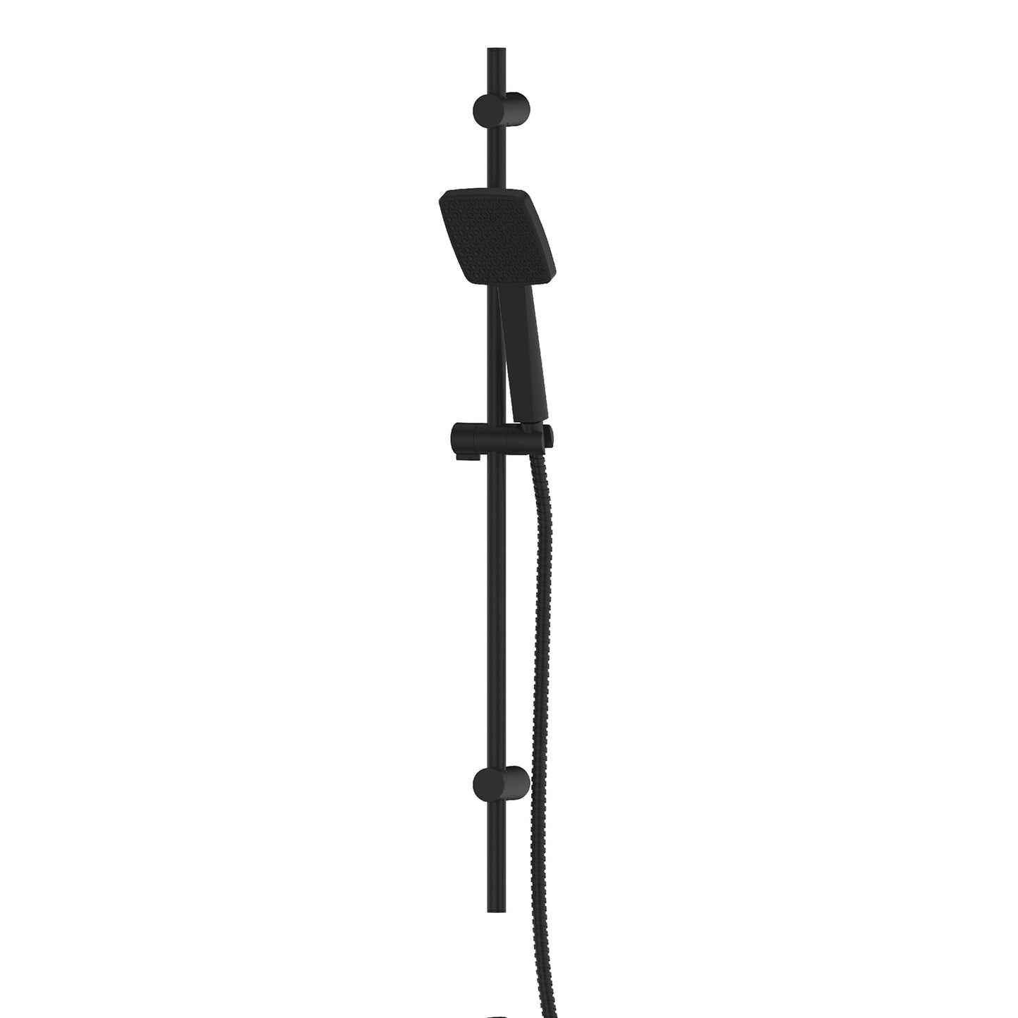 Greens Glide Syntra RainBoost® Adjustable Rail Shower Matte Black