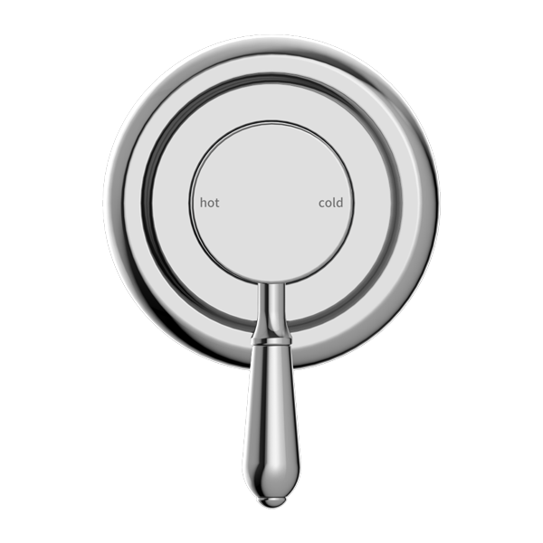 York Federation Shower Mixer With Metal Lever Chrome