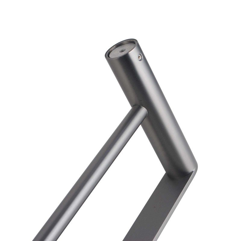 Rumia Gunmetal Grey Double Towel Rail 600mm Stainless Steel 304 Wall Mounted