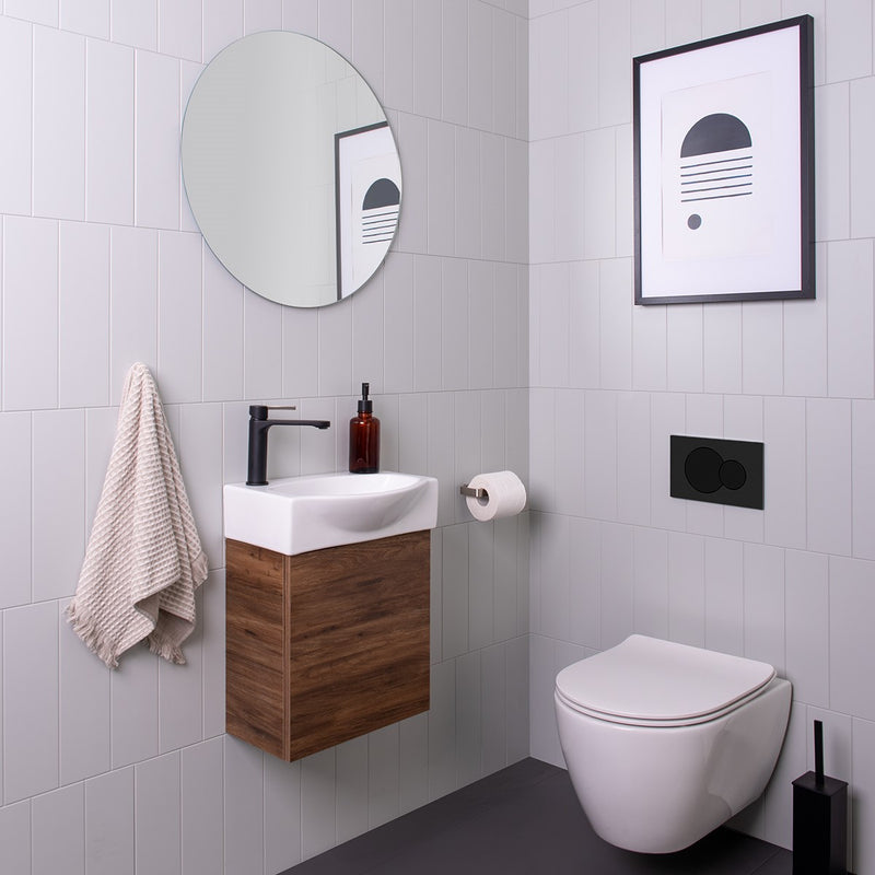 ADP Tiny Semi-Recessed Wall Hung Vanity 400mm