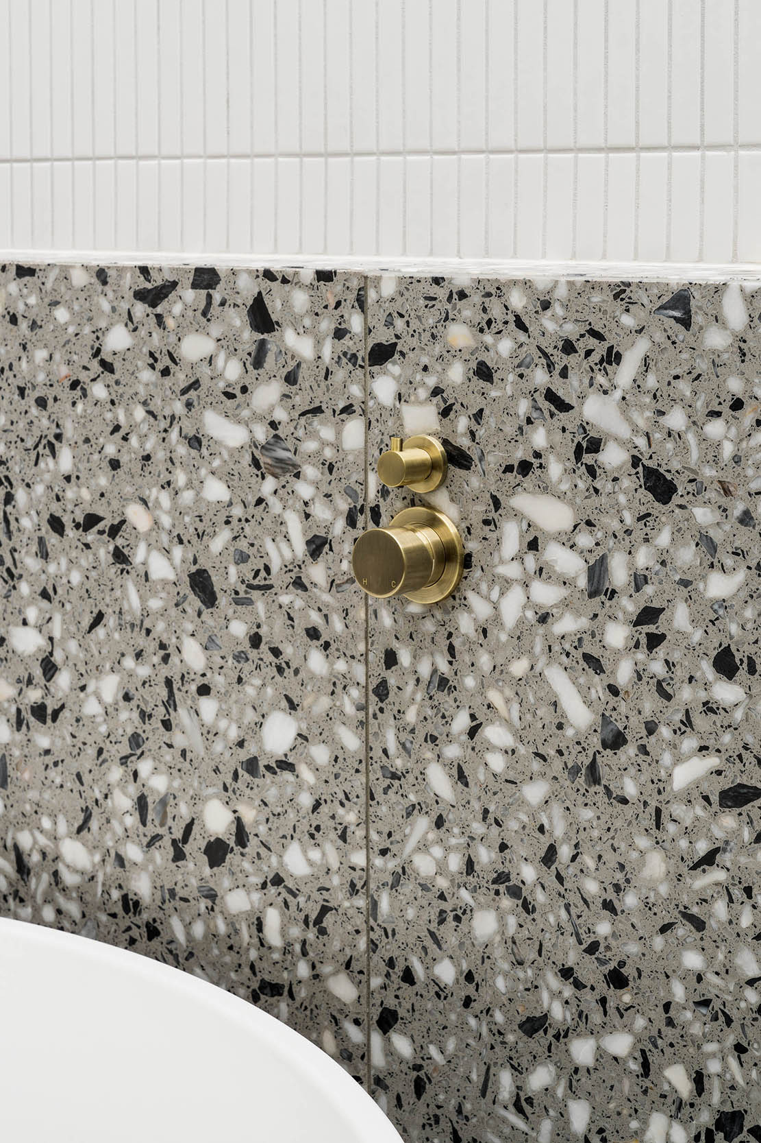 Meir Round Pinless Diverter Mixer Tiger Bronze