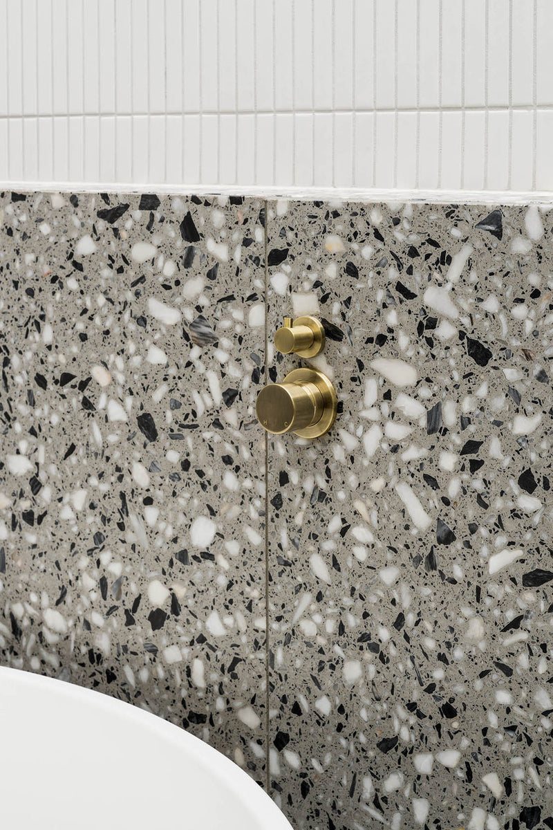 Meir Round Pinless Diverter Mixer Tiger Bronze