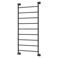 Fienza Lillian Heated Towel Rail, 600 x 1208mm - Matte Black