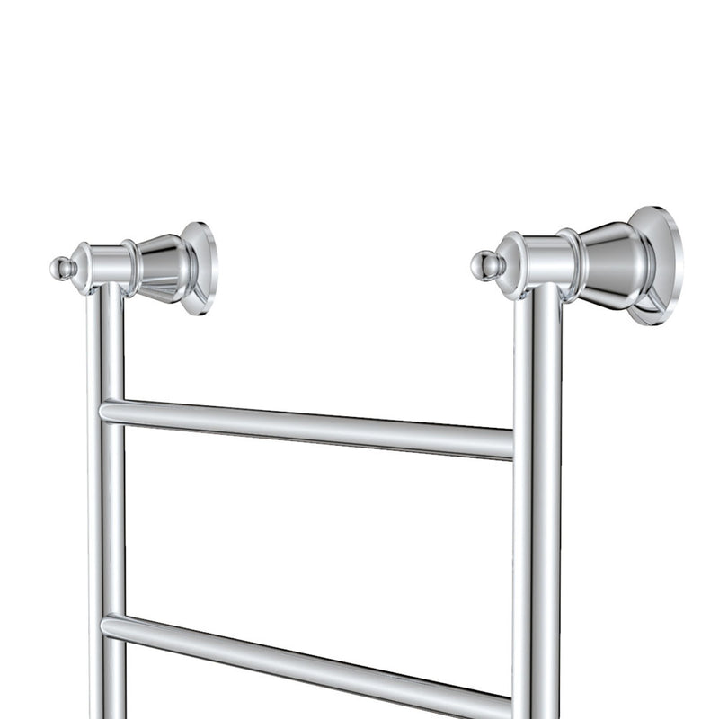 Lillian Heated Towel Rail, 600 x 1208mm, Chrome