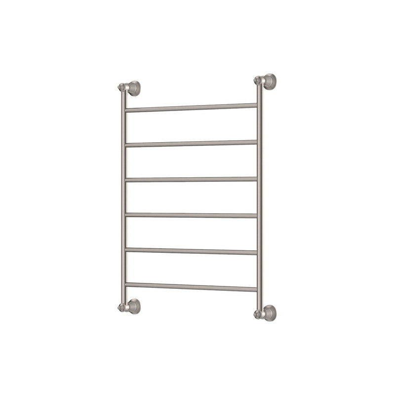 Lillian Heated Towel Rail, 600 x 808mm, Brushed Nickel