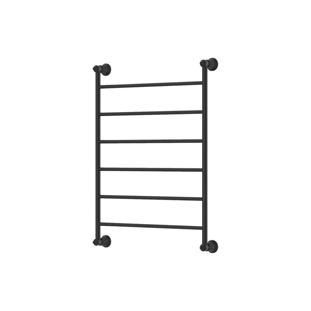 Lillian Heated Towel Rail, 600 x 808mm, Matte Black