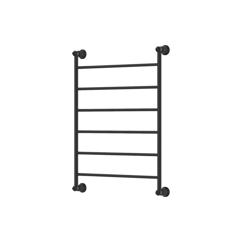 Lillian Heated Towel Rail, 600 x 808mm, Matte Black