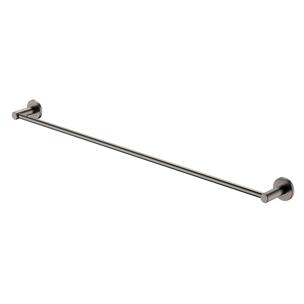 Kaya 900mm Single Towel Rail, Gun Metal