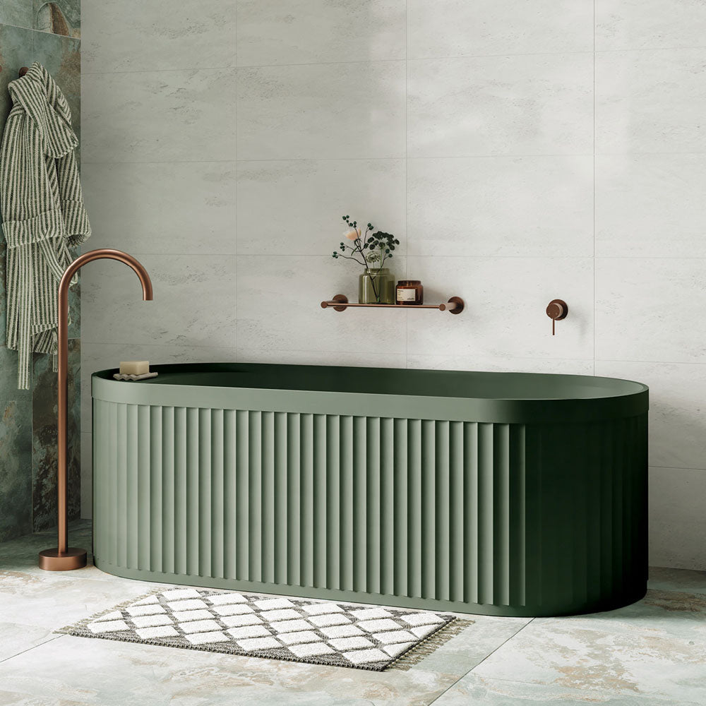 Fienza Kaya Shower Shelf, Brushed Copper