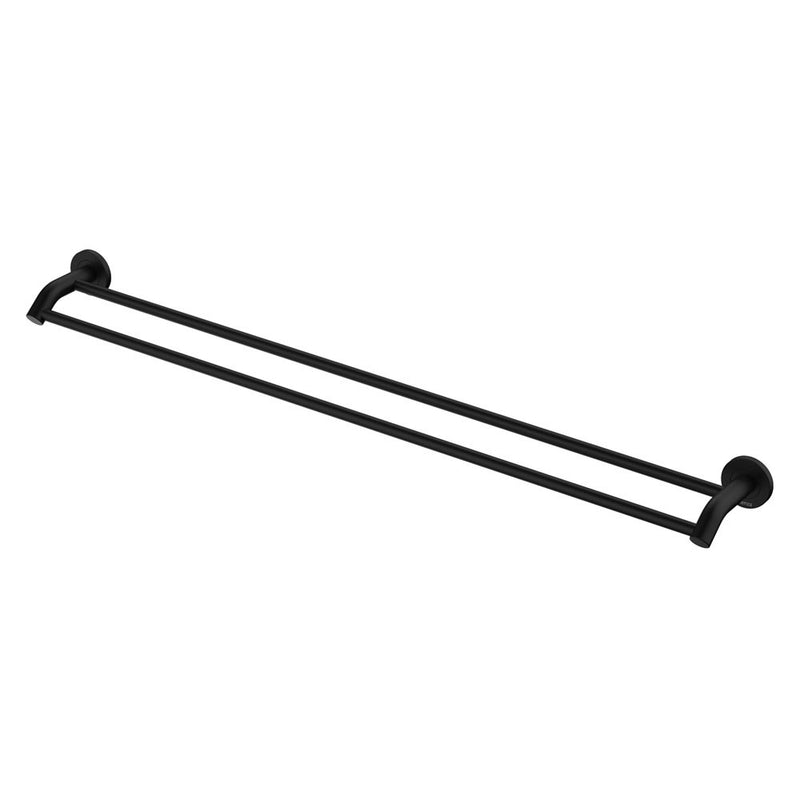 Fienza KAYA 900mm Double Towel Rail Matte Black