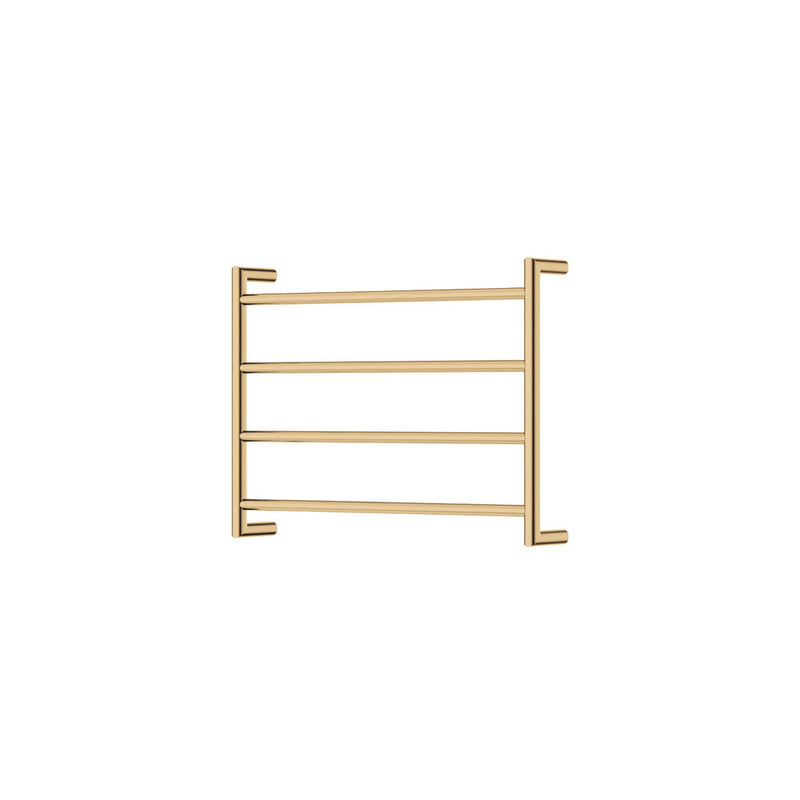 Fienza KAYA Round Heated Towel 6045 Urban Brass (4 Bars) 600x450x100mm