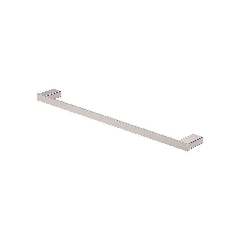 Fienza Tono Single Towel Rail 610 mm Brushed Nickel