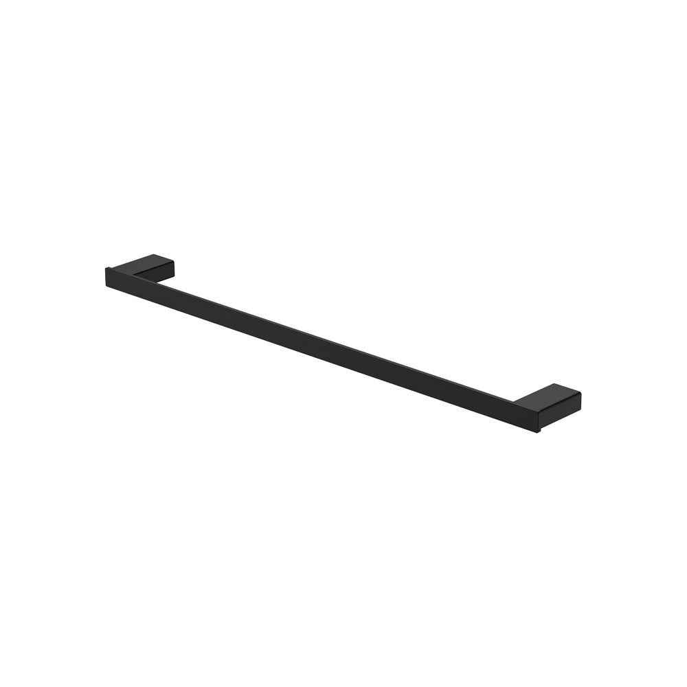Fienza Tono Single Towel Rail 610 mm Matte Black