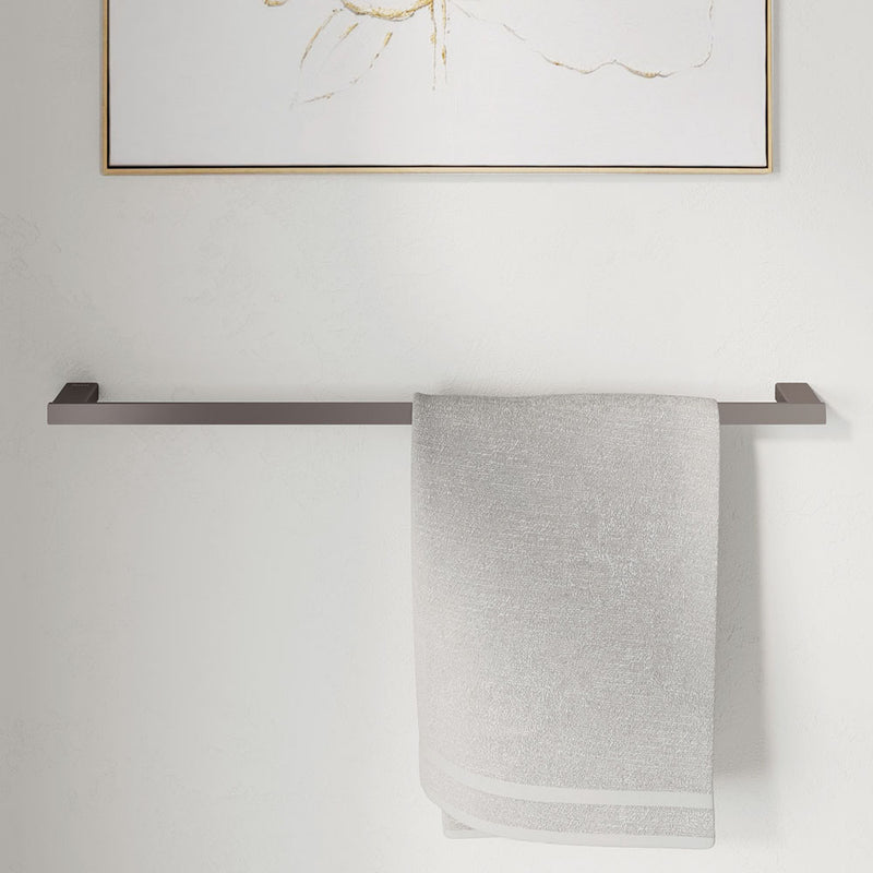 Fienza Tono Single Towel Rail 610 mm Gun Metal