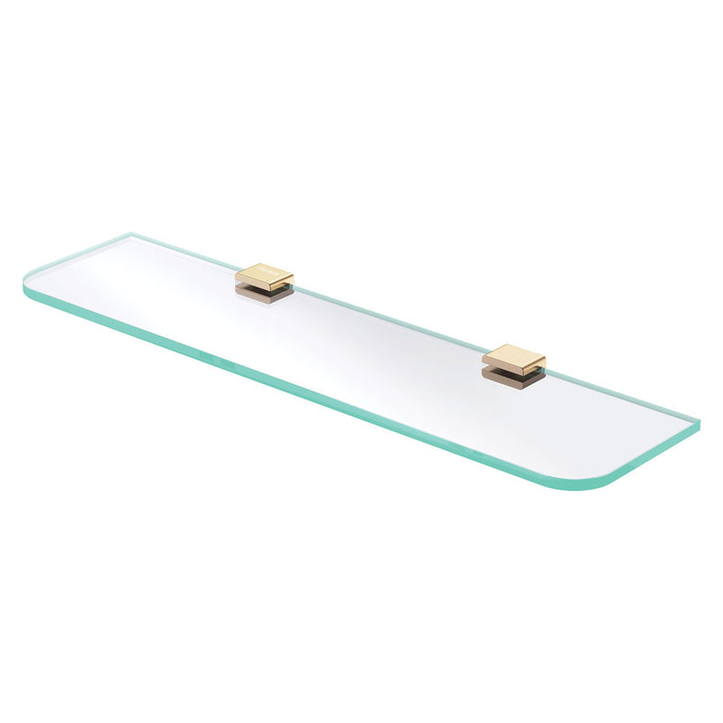 Fienza Tono Glass Shelf Urban Brass