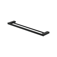 Fienza Tono 610mm Double Towel Rail - Matte Black