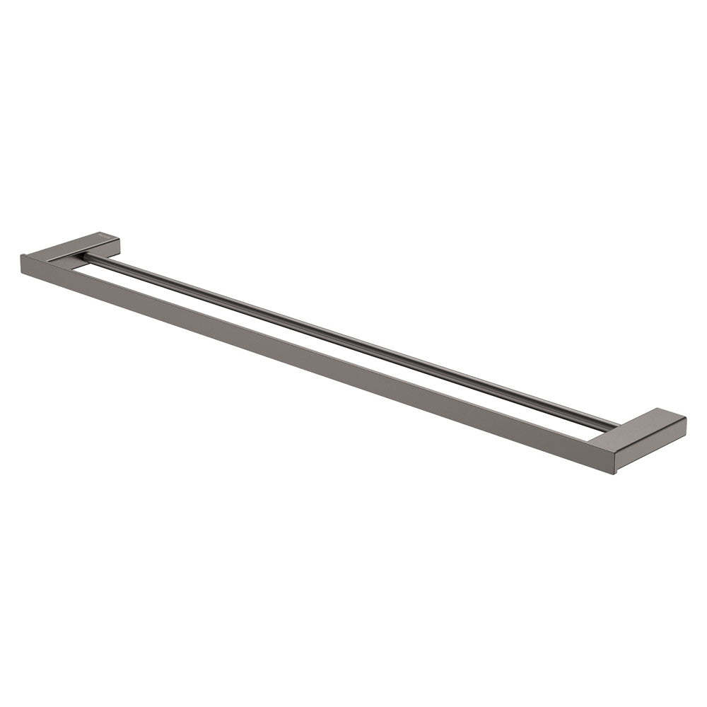Fienza Tono Double Towel Rail 810 mm Gun Metal
