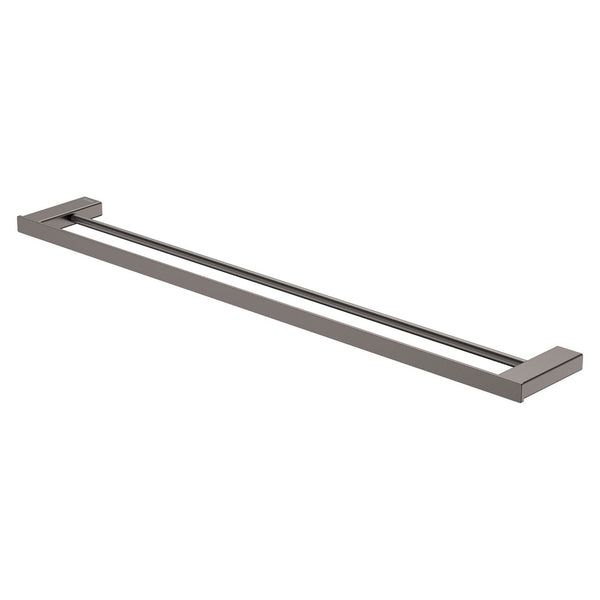 Fienza Tono Double Towel Rail 810 mm Gun Metal