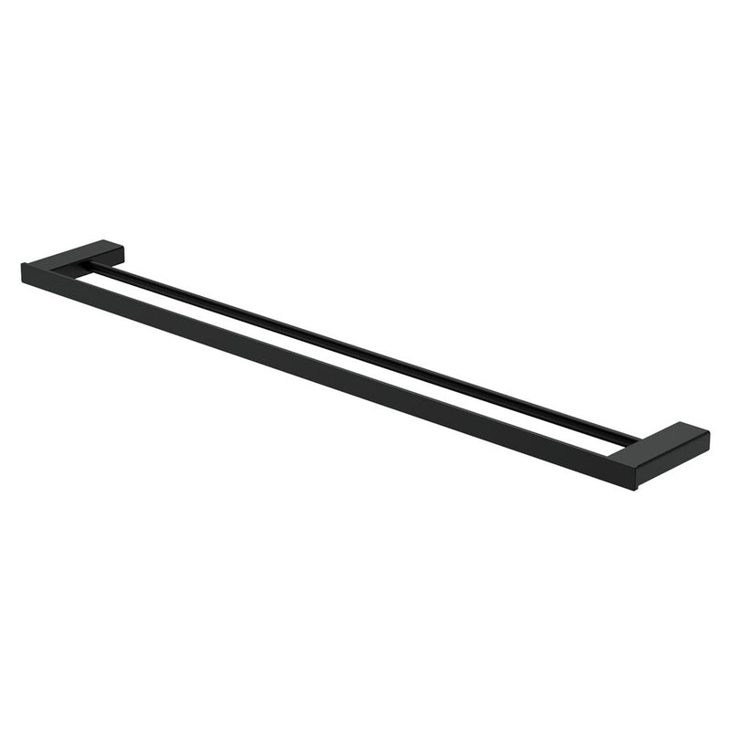 Fienza Tono Double Towel Rail 810 mm Matte Black