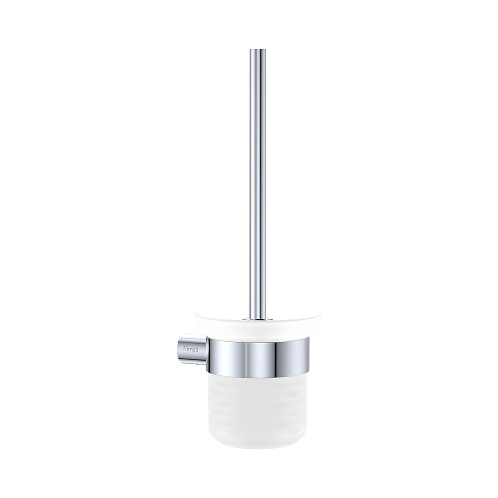 Fienza Empire Slim Toilet Brush & Holder, Chrome