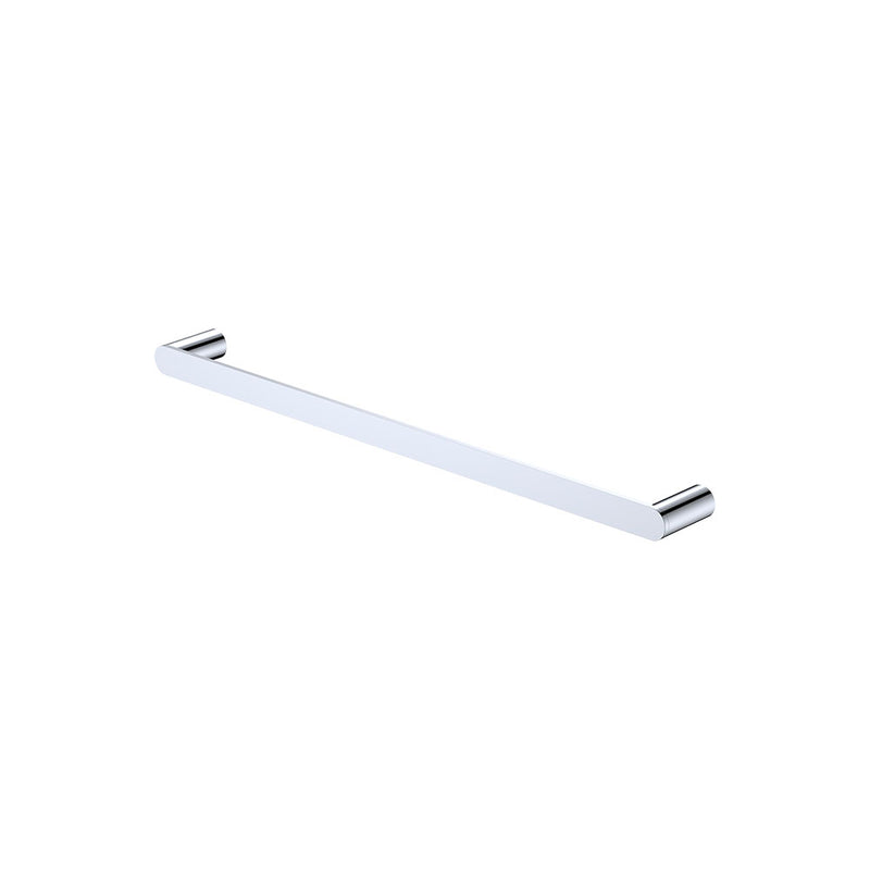 Fienza Empire Slim Single Towel Rail, 600mm, Chrome