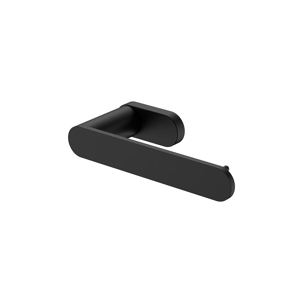 Fienza Empire Slim Toilet Roll Holder, Matte Black