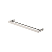 Fienza Empire 600mm Slim Double Towel Rail - Brushed Nickel