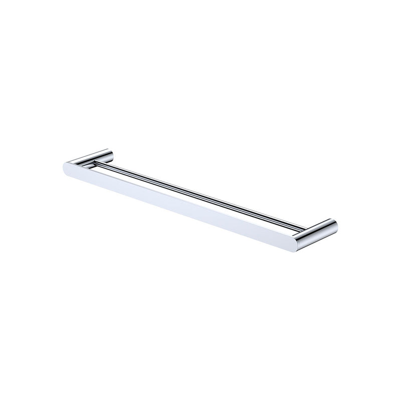 Fienza Empire Slim Double Towel Rail, 600mm, Chrome
