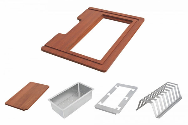 Linsol Quadrum Sink Accessories – 5 Pcs Set