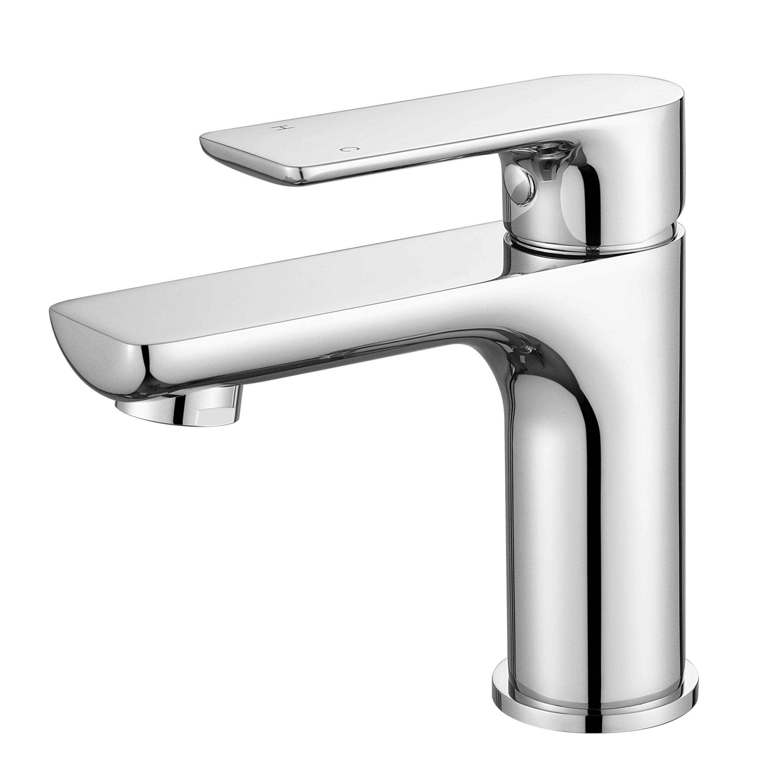 Modern National Bondi Round Basin Mixer Chrome