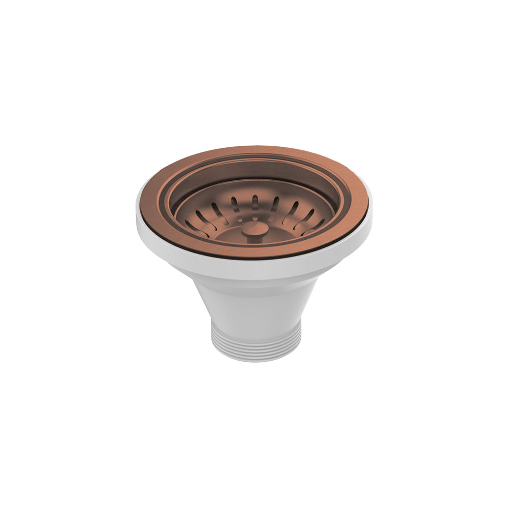 Fienza Hana Sink Basket Waste, PVD Brushed Copper