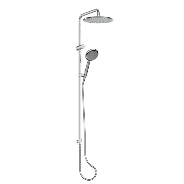 Greens Rocco Twin Rail Shower Chrome