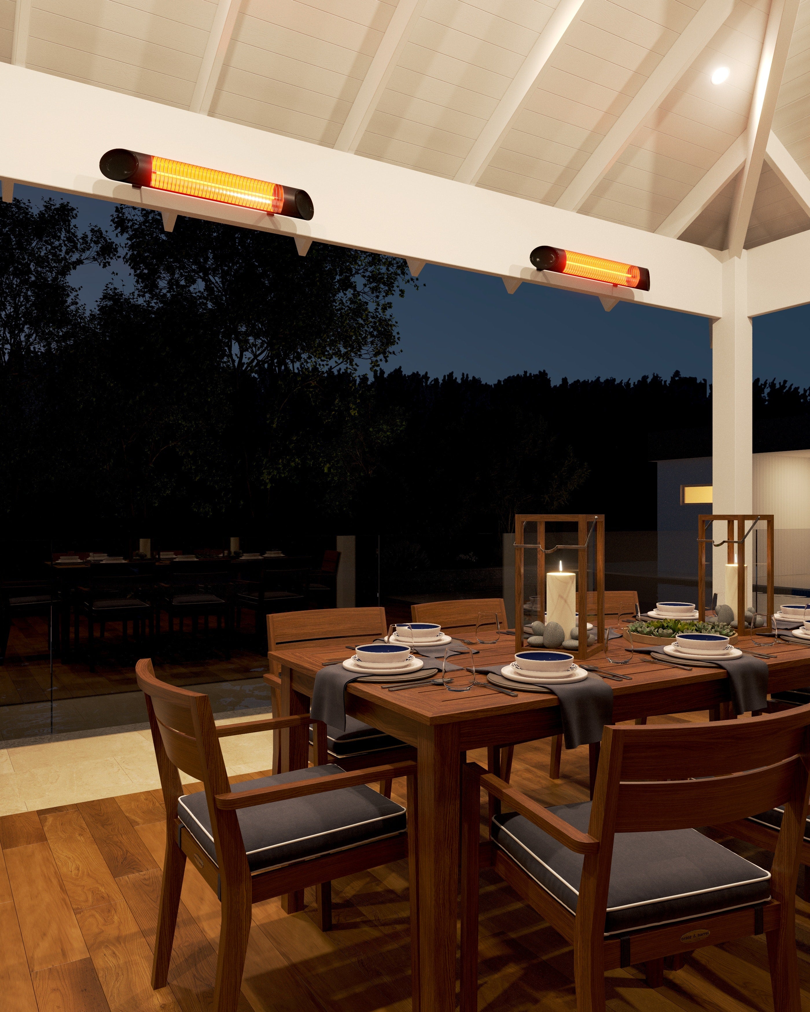 Thermogroup Ash 2500W Mid-Wave Outdoor Heater