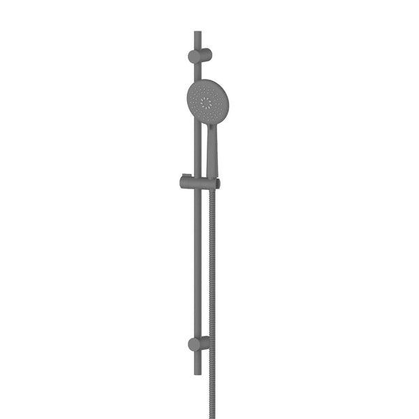 Greens Rocco Adjustable Rail Shower Gunmetal