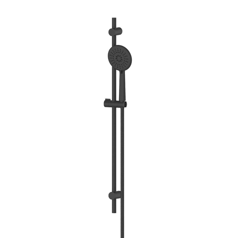 Greens Rocco Adjustable Rail Shower Matte Black